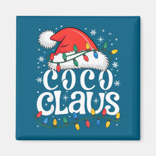 Coco Claus Funny Xmas Christmas Grandma Holiday St Magnet