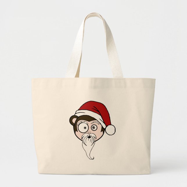 coco clause. large tote bag (Front)