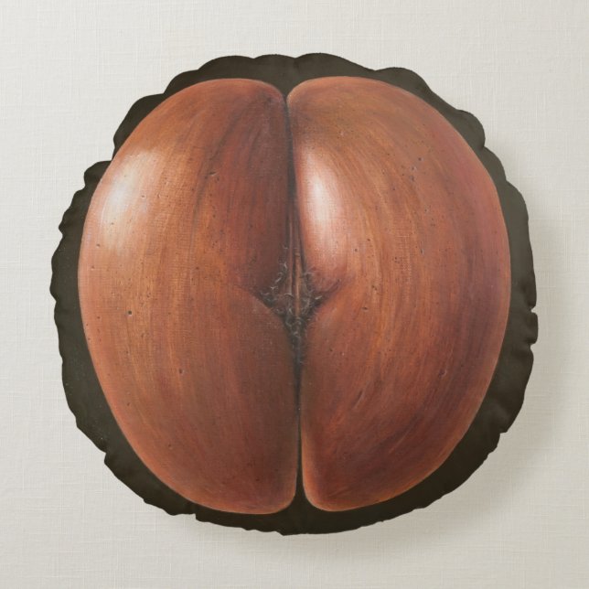 Coco de Mer Maldives 2012 Round Cushion (Front)