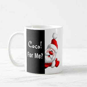 Coco for Santa Cartoon Coffee Mug