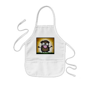 Coco in the Grass Kids Apron