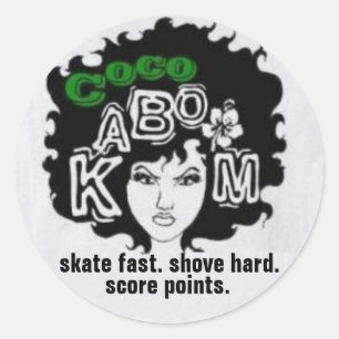 Coco LetterFro Sticker