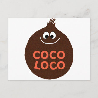COCO LOCO POSTCARD