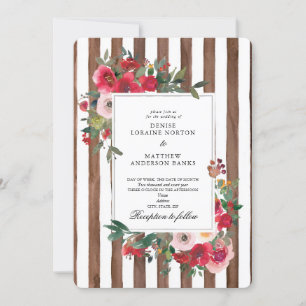 Coco Mocha Wedding Invitation