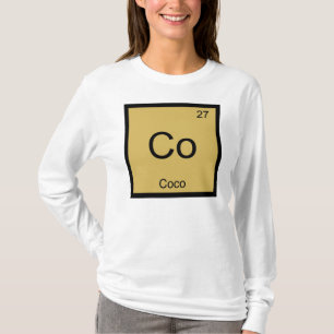 Coco Name Chemistry Element Periodic Table T-Shirt