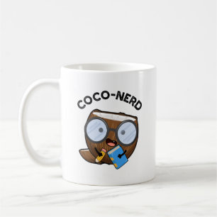 Coco-nerd Funny Fruit Coconut Pun Coffee Mug
