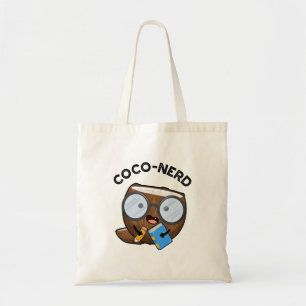 Coco-nerd Funny Fruit Coconut Pun  Tote Bag