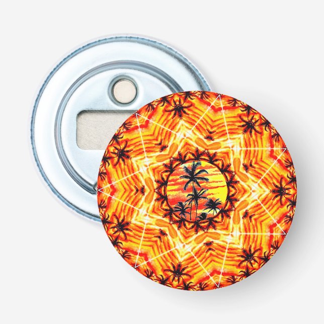Coco Palm Star  Bottle Opener (Front)