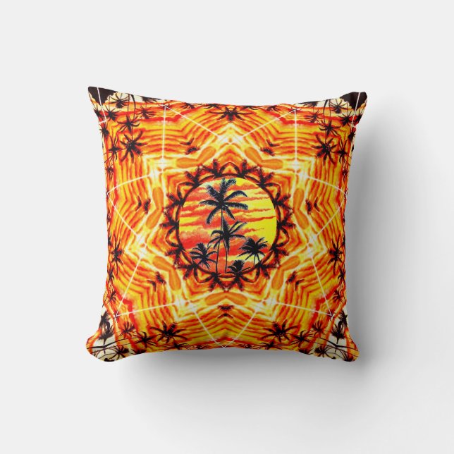 Coco Palm Star  Cushion (Front)