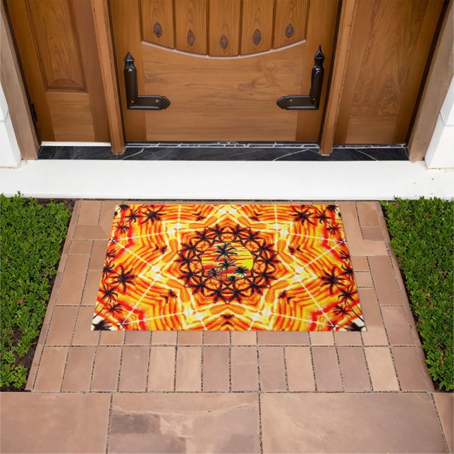 Coco Palm Star  Doormat (Outdoor)