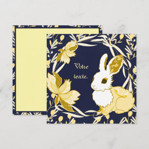 Coco the rabbit card