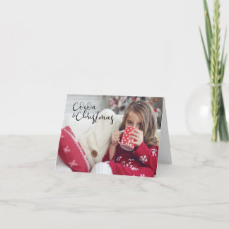 Cocoa and Christmas Card
