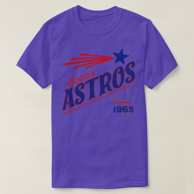 Cocoa Astros T-Shirt (Design Front)