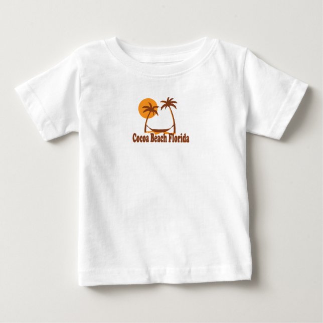 Cocoa Beach - Beach Design. Baby T-Shirt (Front)