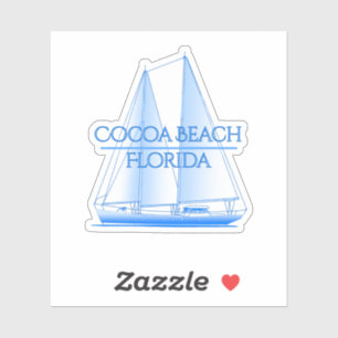 Cocoa Beach Coastal Nautical Sailing Sailor