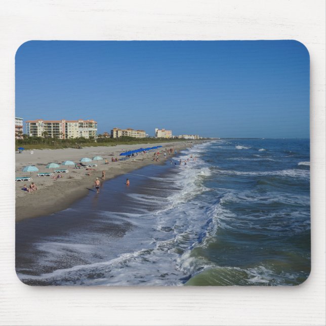 Cocoa Beach Coastline Mouse Pad (Front)