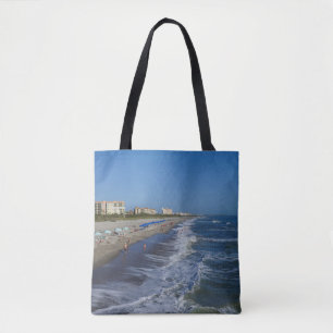 Cocoa Beach Coastline Tote Bag