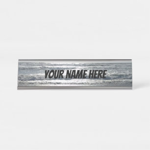 Cocoa Beach Desk Name Plate