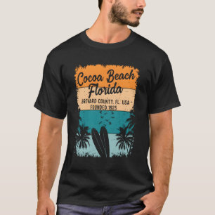 Cocoa Beach Florida Fl Souvenirs And Gifts Men Wom T-Shirt