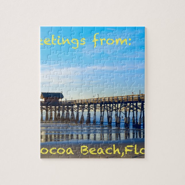 Cocoa Beach Florida Jigsaw Puzzle (Vertical)