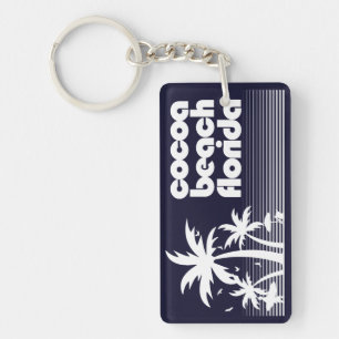 Cocoa Beach Florida Key Ring