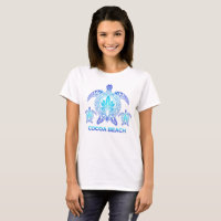Cocoa Beach Florida Ocean Blue Sea Turtle Souvenir