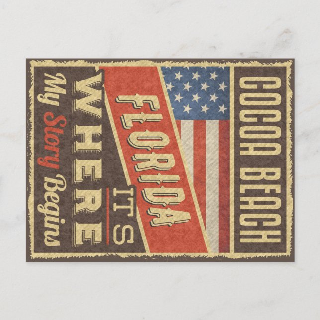 Cocoa Beach Florida Postcard (Front)