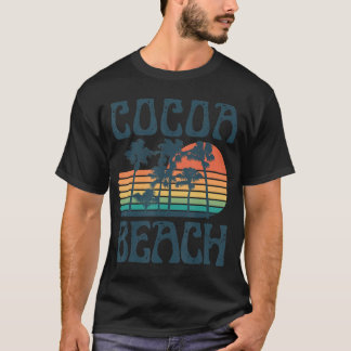 Cocoa Beach Florida Summer Vacation Vintage T-Shirt