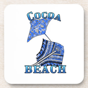 Cocoa Beach Florida Vacation Tribal Stingray Coaster