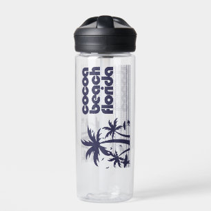 Cocoa Beach Florida Water Bottle