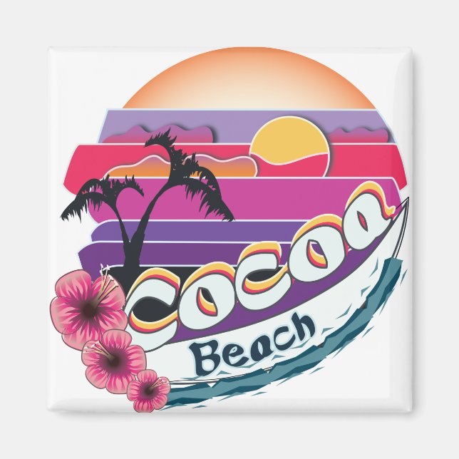 cocoa beach magnet (Front)
