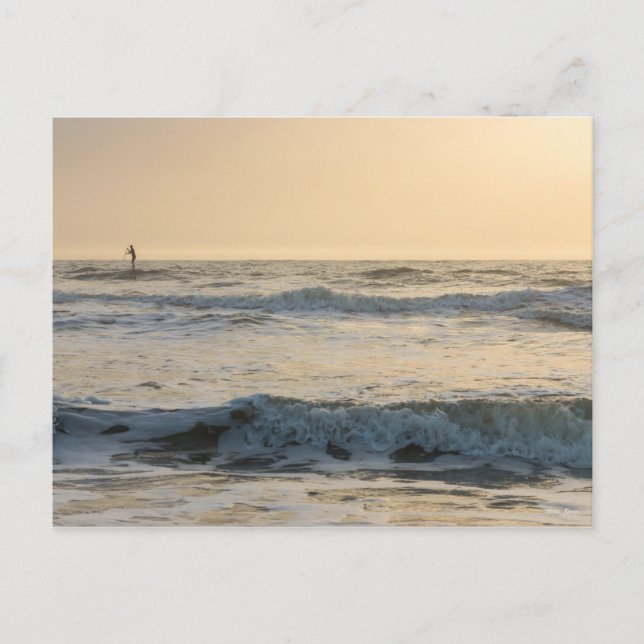 Cocoa Beach Paddleboarding Postcard (Front)