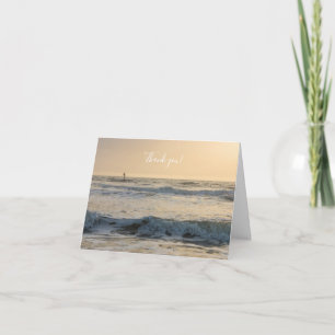 Cocoa Beach Paddleboarding Thank You Card
