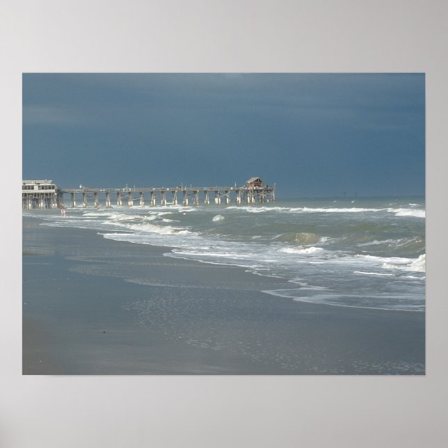 Cocoa Beach Pier Poster (Front)