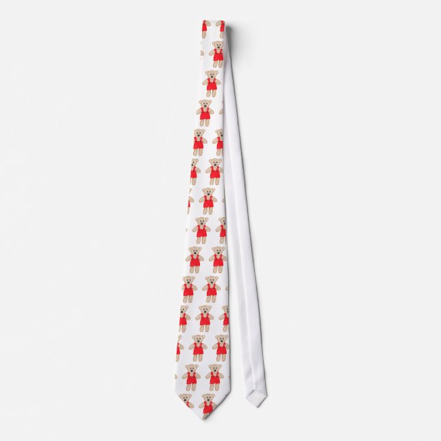 Cocoa Bear Tie (Front)