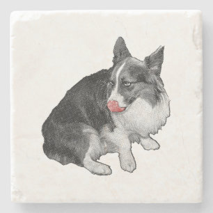 Cocoa Break, Scarlet Tip Stone Coaster