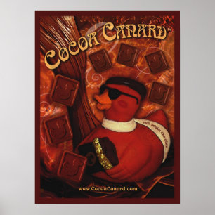 Cocoa Canard Poster