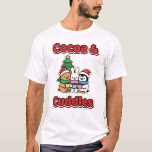 Cocoa & Cuddles Christmas Bear Bunny Penguin T-Shirt
