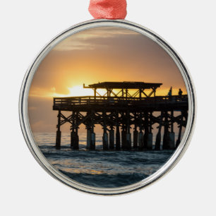Cocoa First Sunrise Metal Ornament