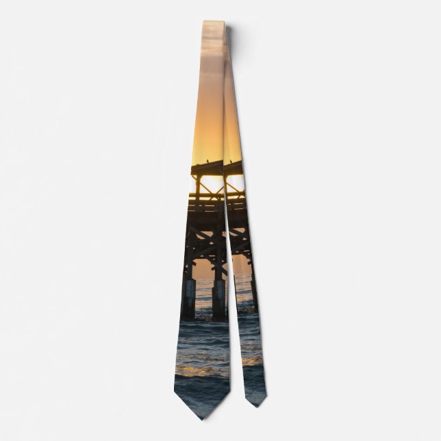 Cocoa First Sunrise Neck Tie (Front)