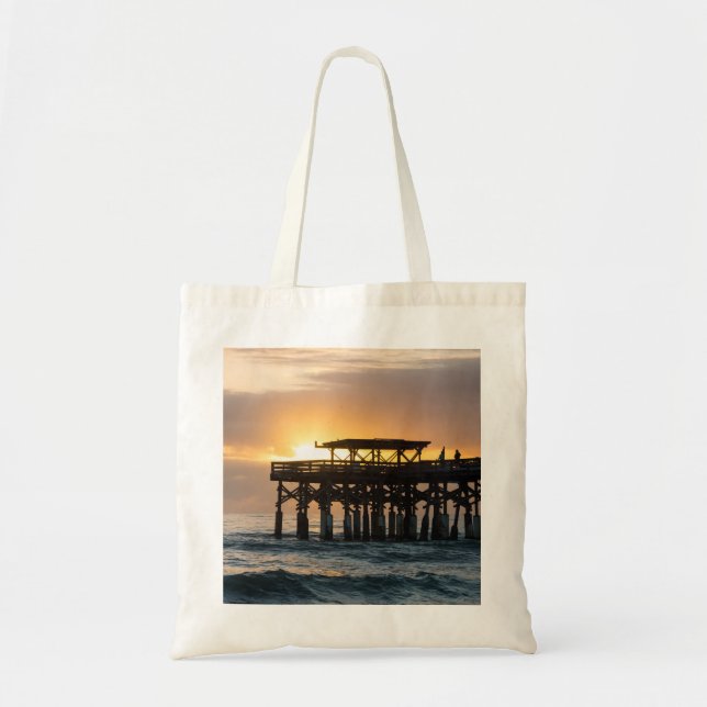 Cocoa First Sunrise Tote Bag (Front)