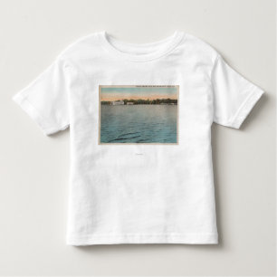 Cocoa, Florida - View of Brevard Hotel & Indian Toddler T-Shirt