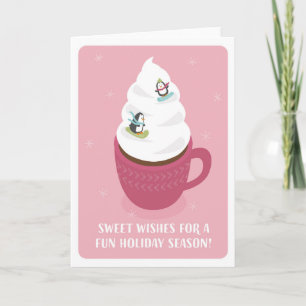 Cocoa Mountain Holiday Card (blank inside)