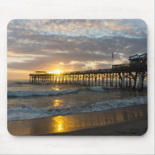 Cocoa Pier 1st Sunrise 2017 Mouse Pad