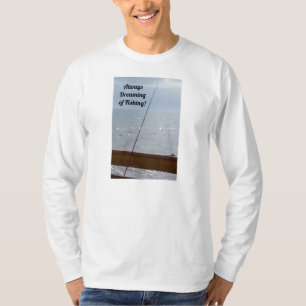 Cocoa Pier Fishing Always Dreaming T-Shirt