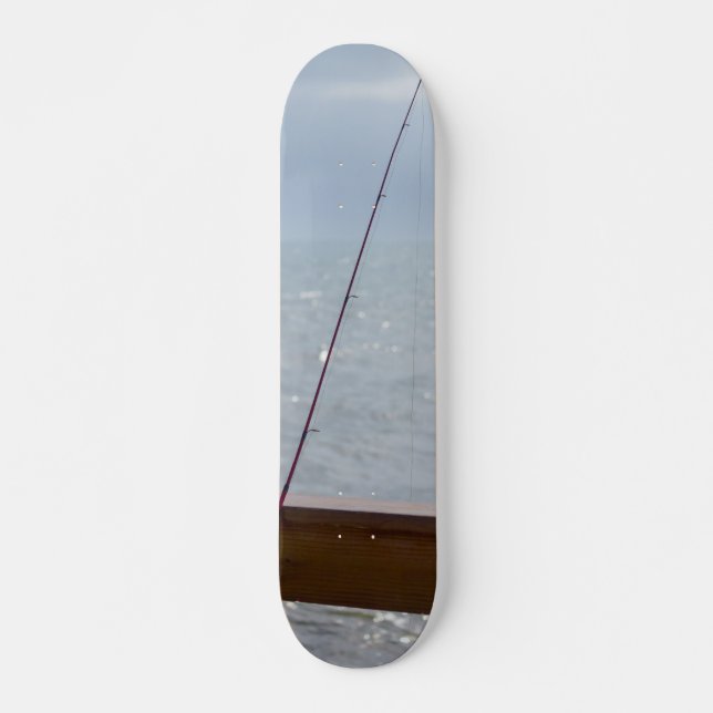 Cocoa Pier Fishing Skateboard (Front)