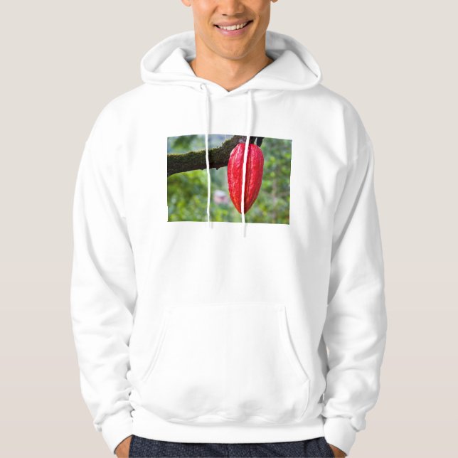 cocoa pod red hoodie (Front)