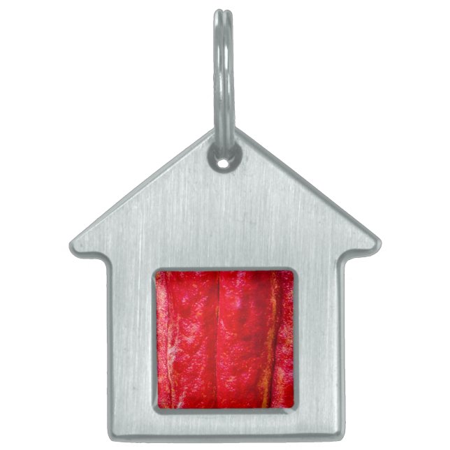 cocoa pod red pet tag (Front)