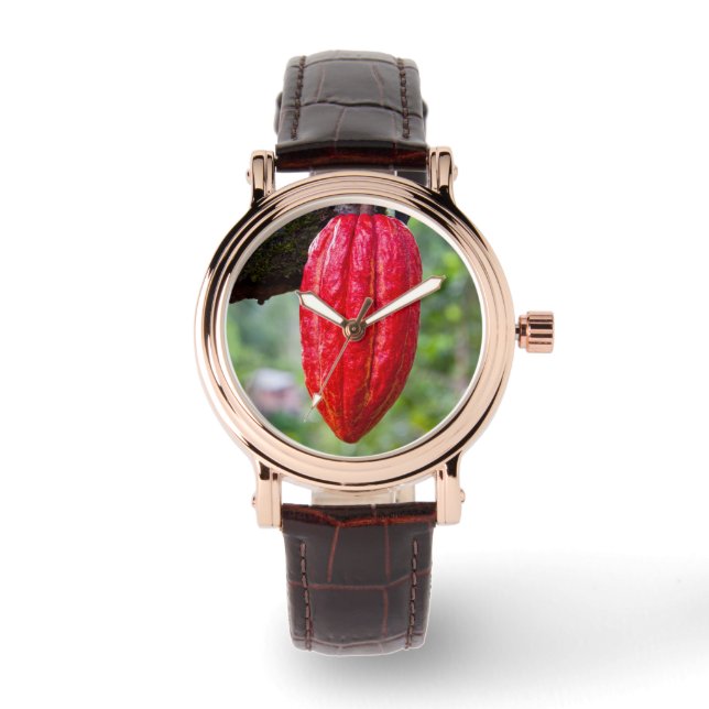 cocoa pod red watch (Front)