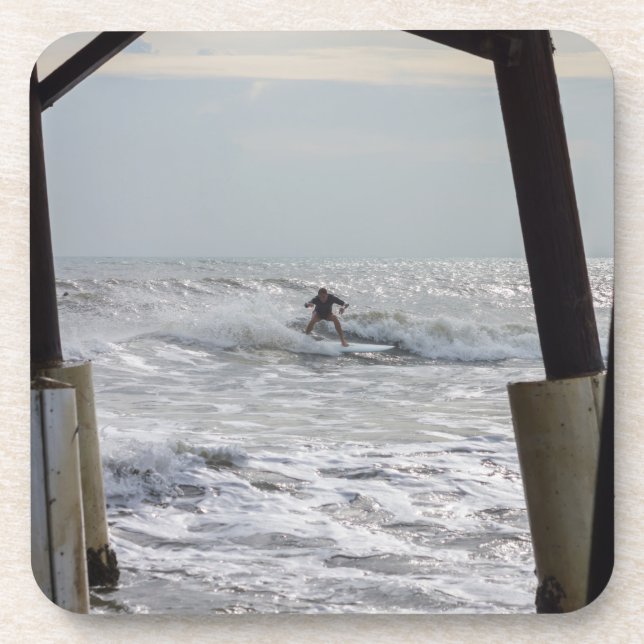 Cocoa Surfing Coaster (Front)
